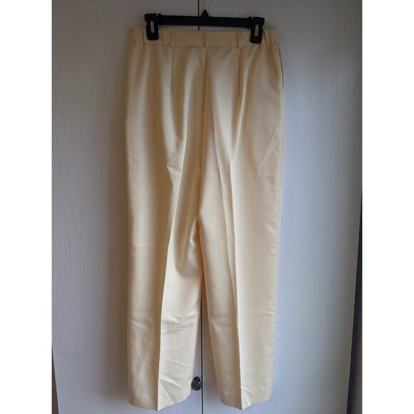 VTG That's Me Women's Yellow Polyester Blend Formal Vest & Pant Set Size 11/12 - Picture 7 of 10